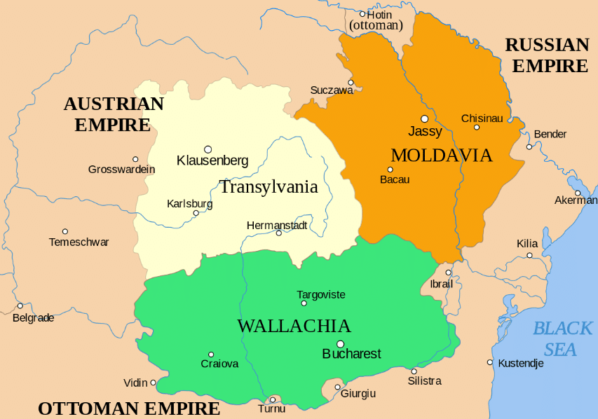 wallachia map 15th century        
        <figure class=